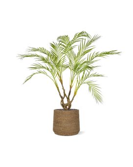 Palma artificiale Areca 90 cm in vaso