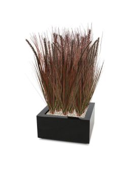 Bouquet artificiale di erba pennisetum 75 cm autunno