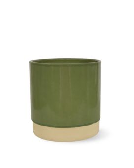 Vaso da fiori Eno 8x 8 cm - verde