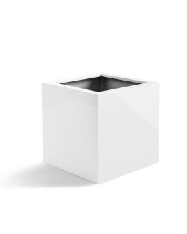 Argento Cube S Bianco lucido 30x30