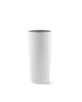 Argento Vaso M Bianco Lucido 36x68