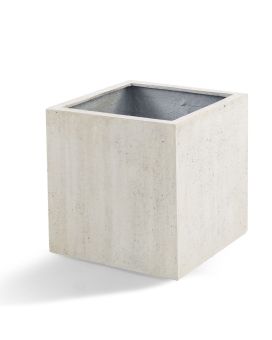 Grigio Cube S 30x30x30 Bianco-Concrete