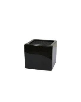 Cubo nero 7,5x7,5 cm con riempimento